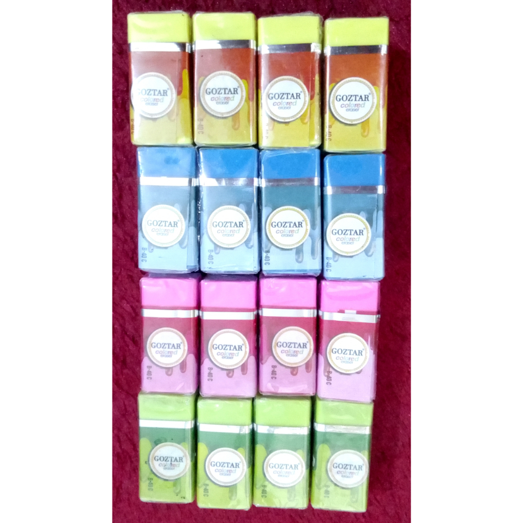 

(1pcs) Penghapus pensil Goztar