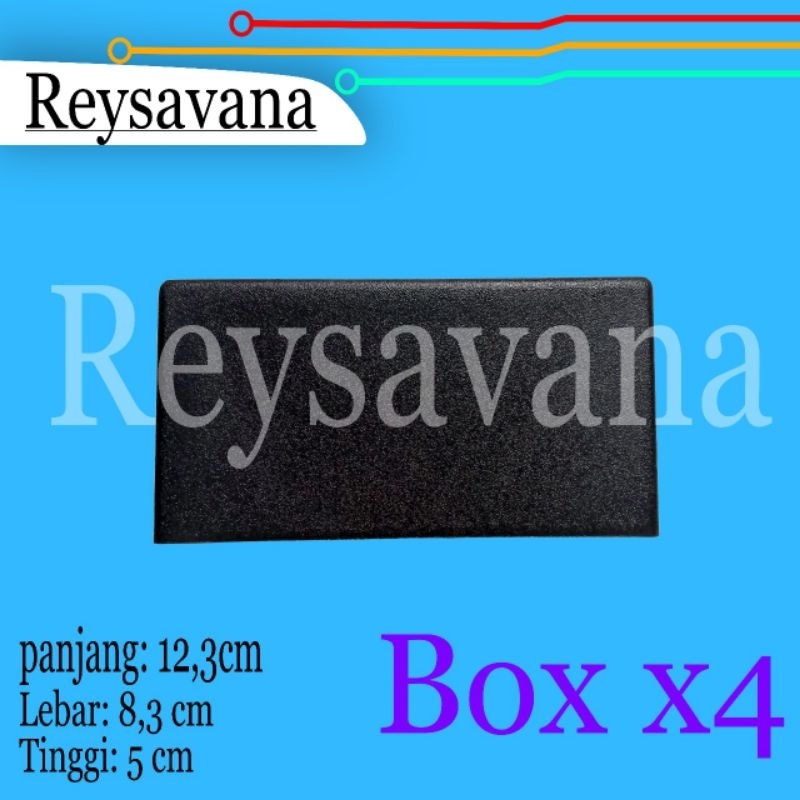 Box amplifire audio mixer X4 DIY