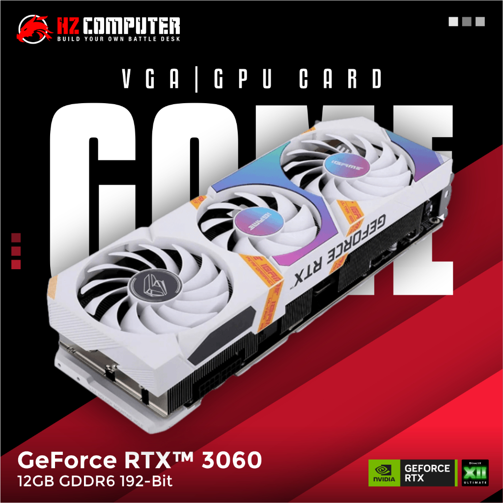 COLORFUL iGAME RTX 3060 12GB | GDDR6 | RTX3060 | NVIDIA GeForce