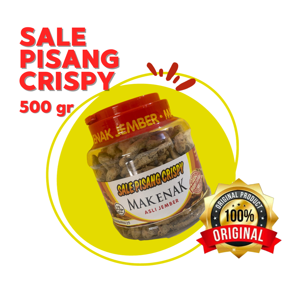 

SALE PISANG CRISPY 500 GRAM - MAK ENAK ASLI JEMBER OFFICIAL STORE