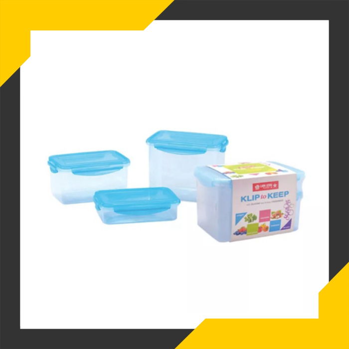 Jual sealware / klip to keep set of 3 KK-92 Basichome lion star Murah
