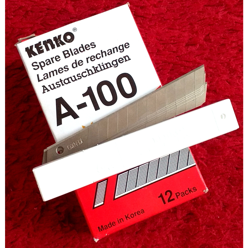 

(1 kotak kecil) Isi cutter kecil A100 isi 5 pcs