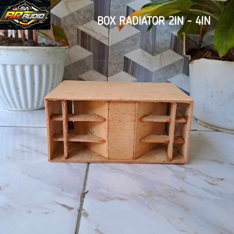 BOX SPEAKER RADIATOR 2IN-4IN MINIATUR SOUND BAHAN 5MM-9MM skema riswanda