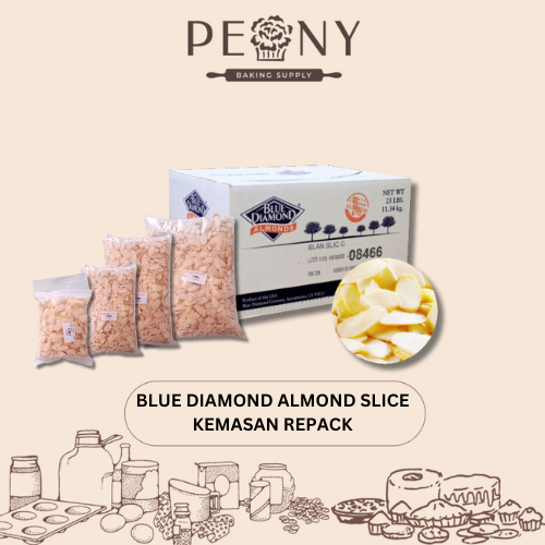 

ALMOND SLICE KEMASAN REPACK 250 GRAM DAN 100 GRAM