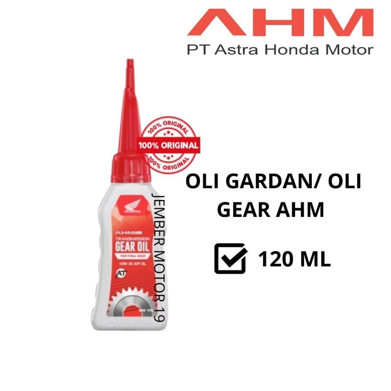 OLI GARDAN/ OLI GEAR MATIC AHM HONDA 120 ML ORIGINAL