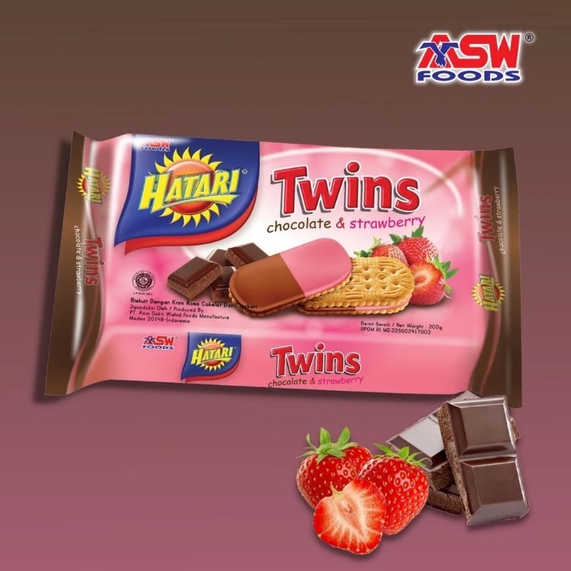 

Snack Hatari Cream Biscuit Twins 190gr