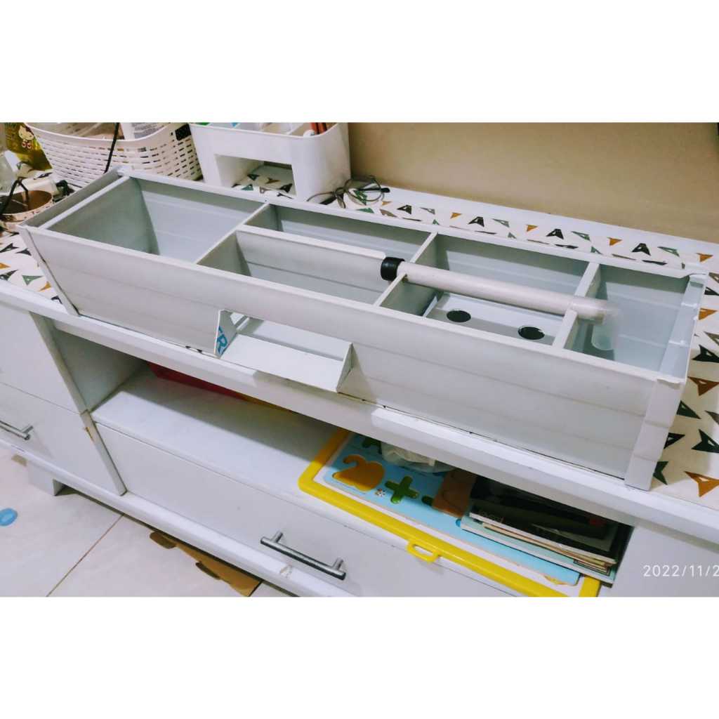 filter talang aquarium output waterfall tengah 60cm - 70cm | talang filter aquarium | top filter tal