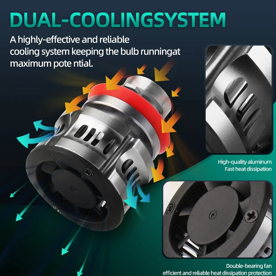 [ART.  Q5P7] LAMPU LED H11 H8 H16 H9 9006 HB4 FOGLAMP MOBIL LASER MINI PROJEKTOR PROJIE PUTIH KUNING