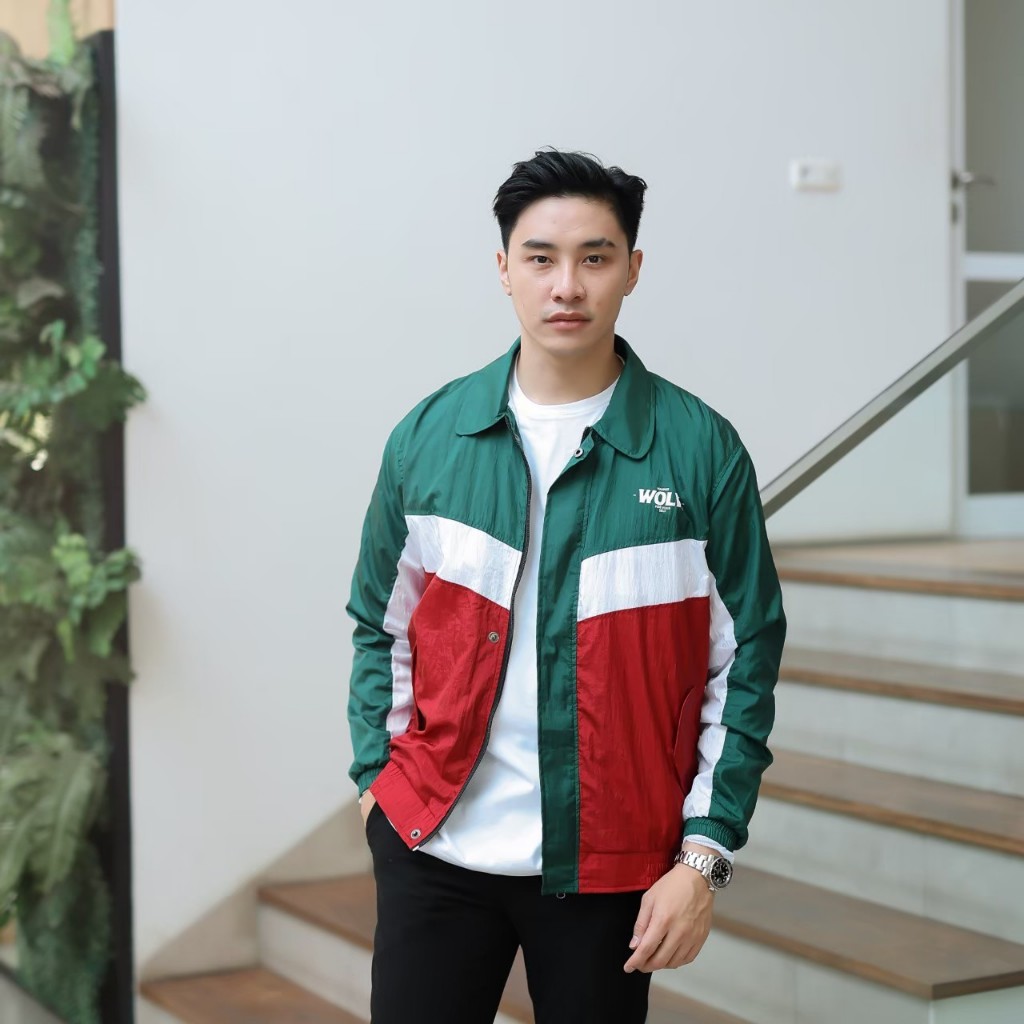 VARSITY JACKET VINTAGE SOFT PARASUT WATERPROOF MANTEL PRIA