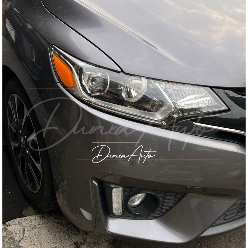 Stiker Sticker Side Marker Orange Lampu Depan Honda Jazz GK5 Prefacelift