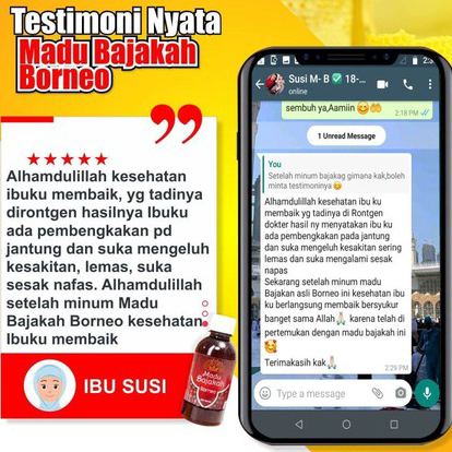 

➬✪✸ Madu Bajakah Borneo [ORIGINAL 1000%] - Herbal Kanker Tumor Benjolan Kelenjar Asam Lambung dan Segala Kronis BA by Teuku Wisnu