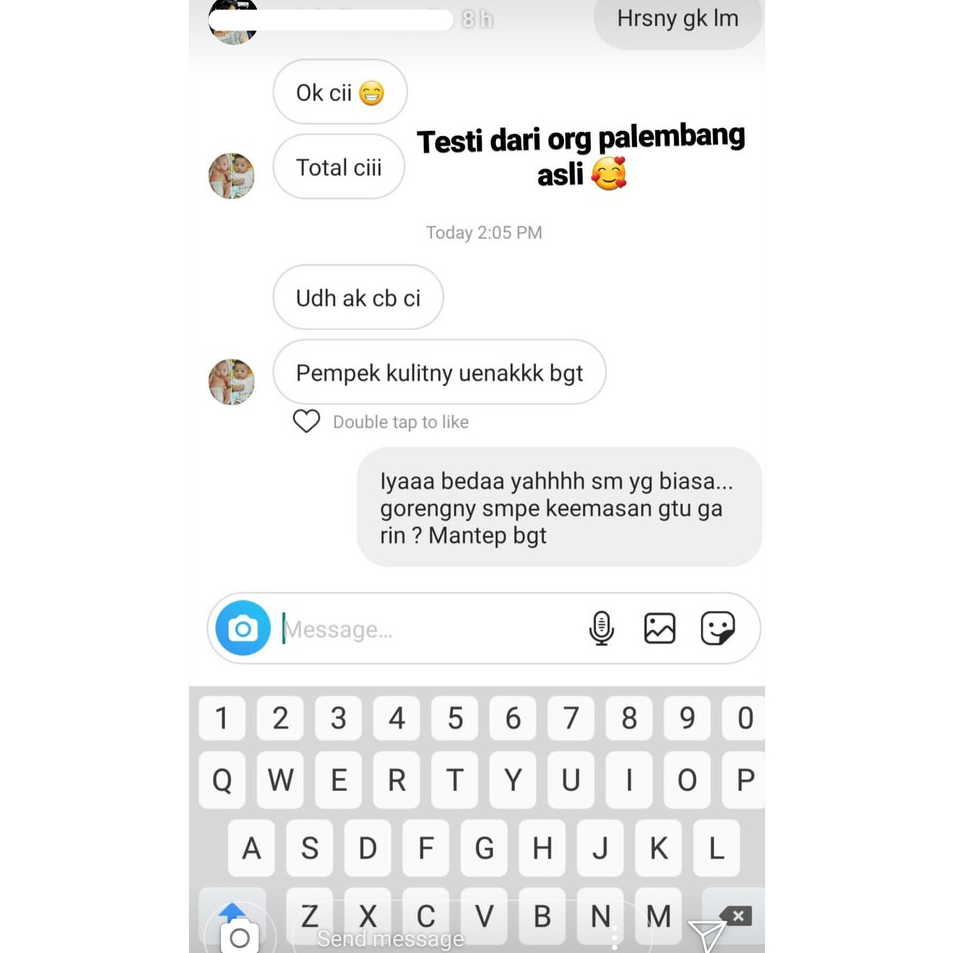 

Kirim Langsung PEMPEK EMAK INDAH - PEMPEK MPENAK PALEMBANG ASLI IKAN TENGGIRI - Paket 1 Pax KAPAL SELAM DAN CAMPUR