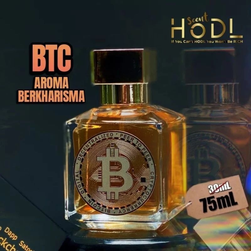 BITCOIN Parfum Hodl Scent 75ml Eau De Perfume