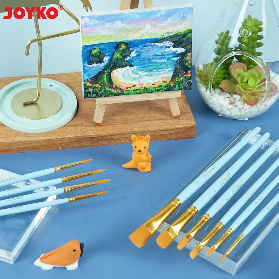 

←✻ Brush Kuas Cat Air Lukis Acrylic Joyko BR-17