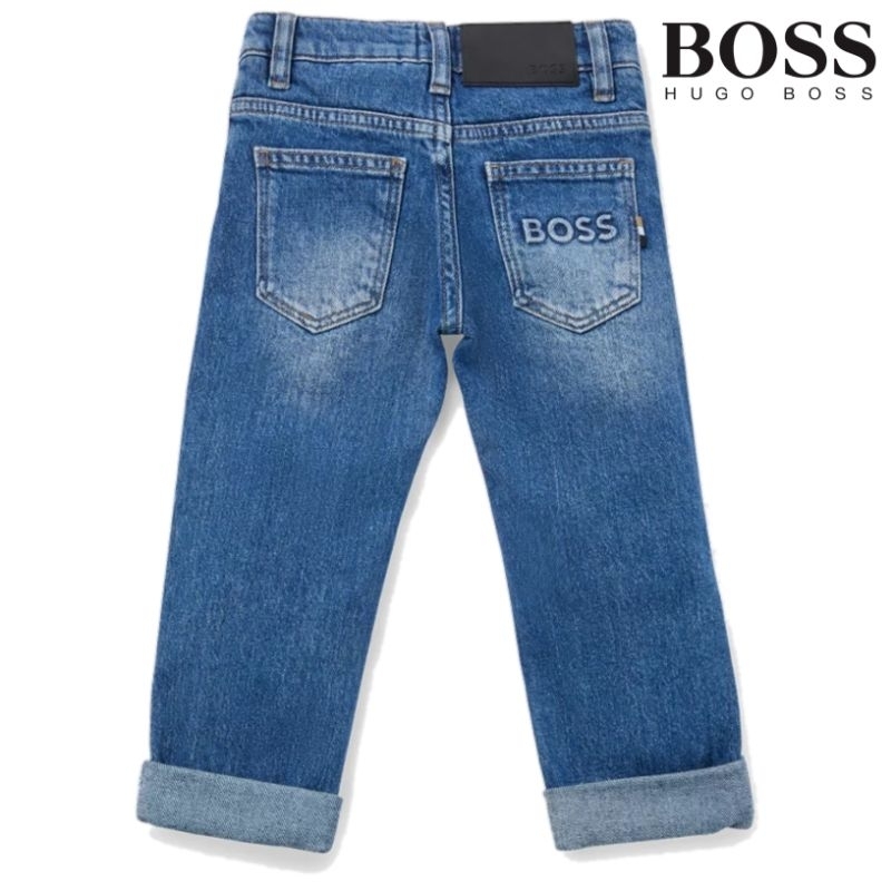 Hugo Boss Celana Jeans Anak Luxury Item Mewah Original Celana Jeans Hugo Boss Anak Laki Laki Usia 8 