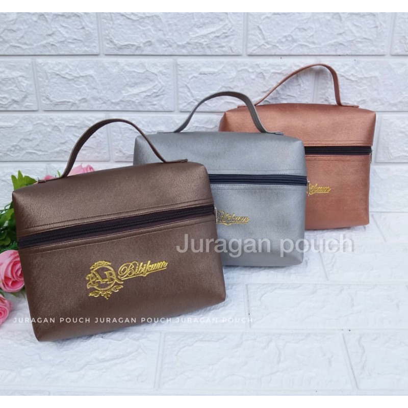(minimal order 100) TAS SKINCARE SOUVENIR POUCH TAS SOUVENIR PERNIKAHAN DOMPET TAS KOSMETIK pouch so