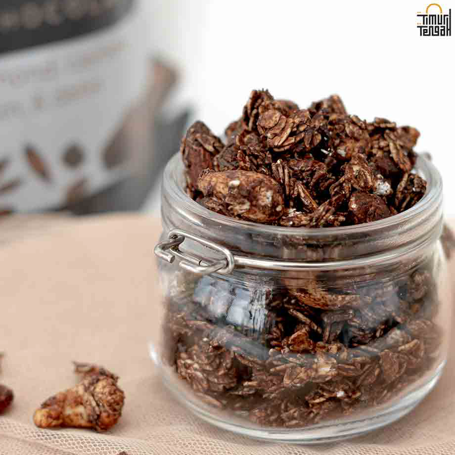

↑❂❉ Timur Tengah Granola Dark Chocolate 500 gr Sereal Makanan Sehat