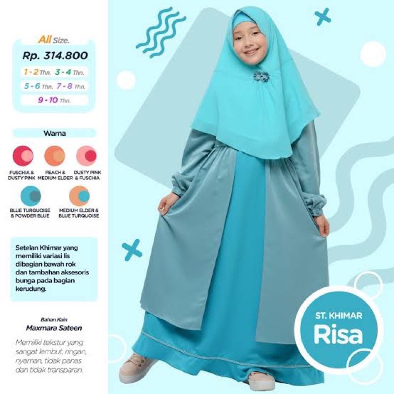 GAMIS BANI BATUTA SALE  St.Khimar Hafiz/Princess/Sporty