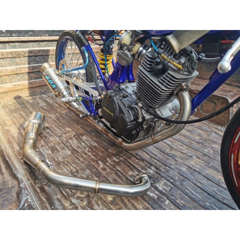 Knalpot Herex 300cc 350cc DOS Muffler Original