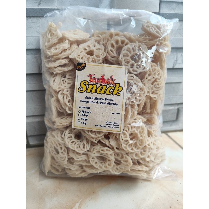 

krupuk seblak rafael mentah