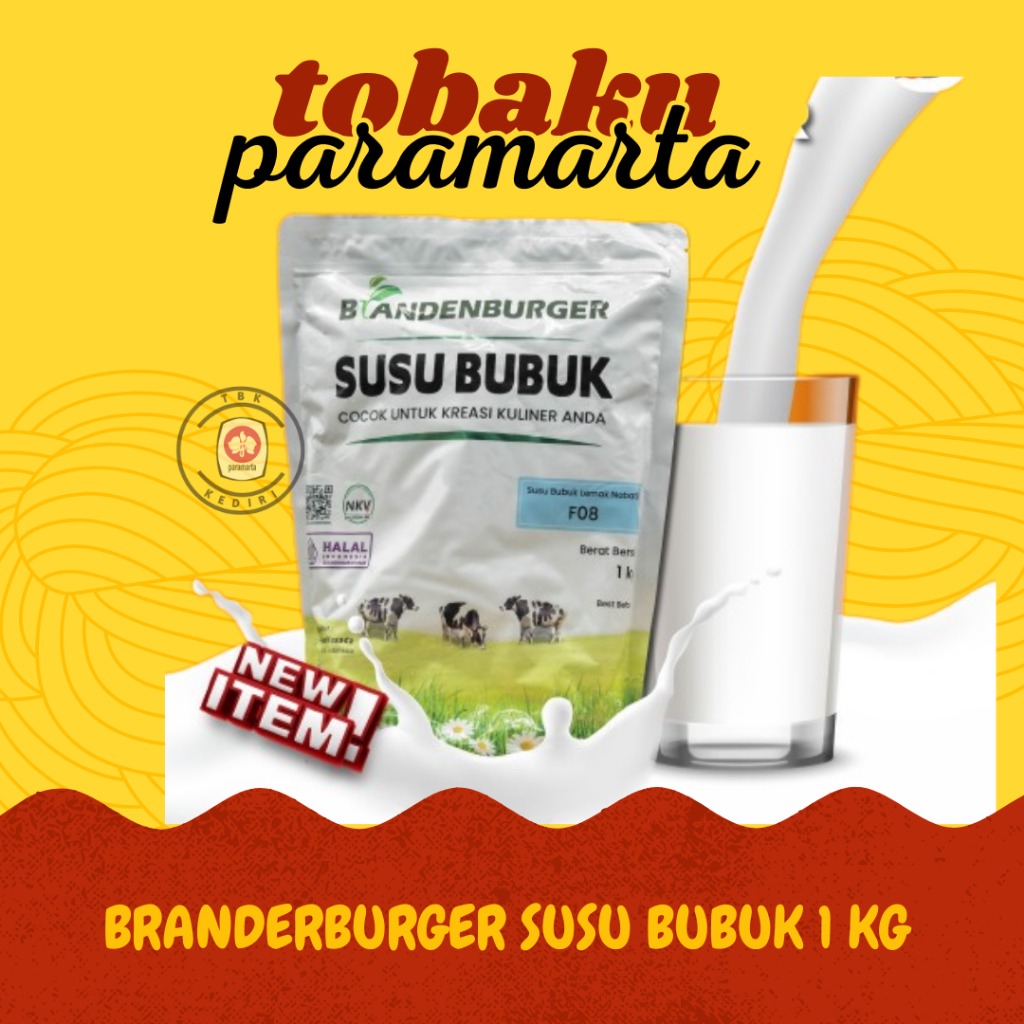 

SUSU BUBUK BRANDENBURGER 1 KG / SUSU BUBUK / SUSU BUBUK PUTIH