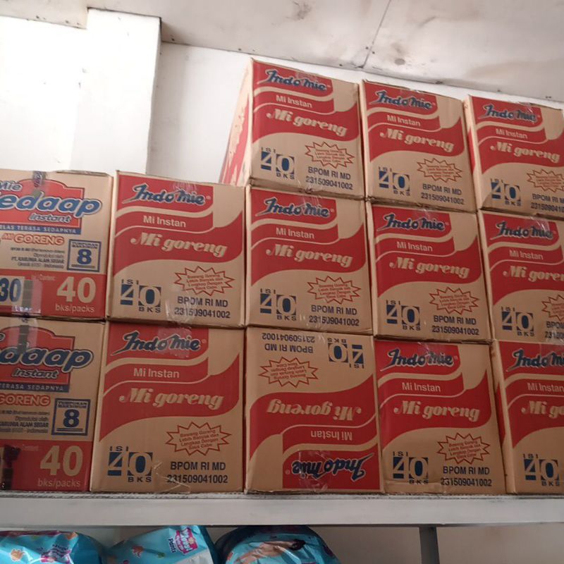 

Indomie Goreng & Sedap Goreng dos/karton