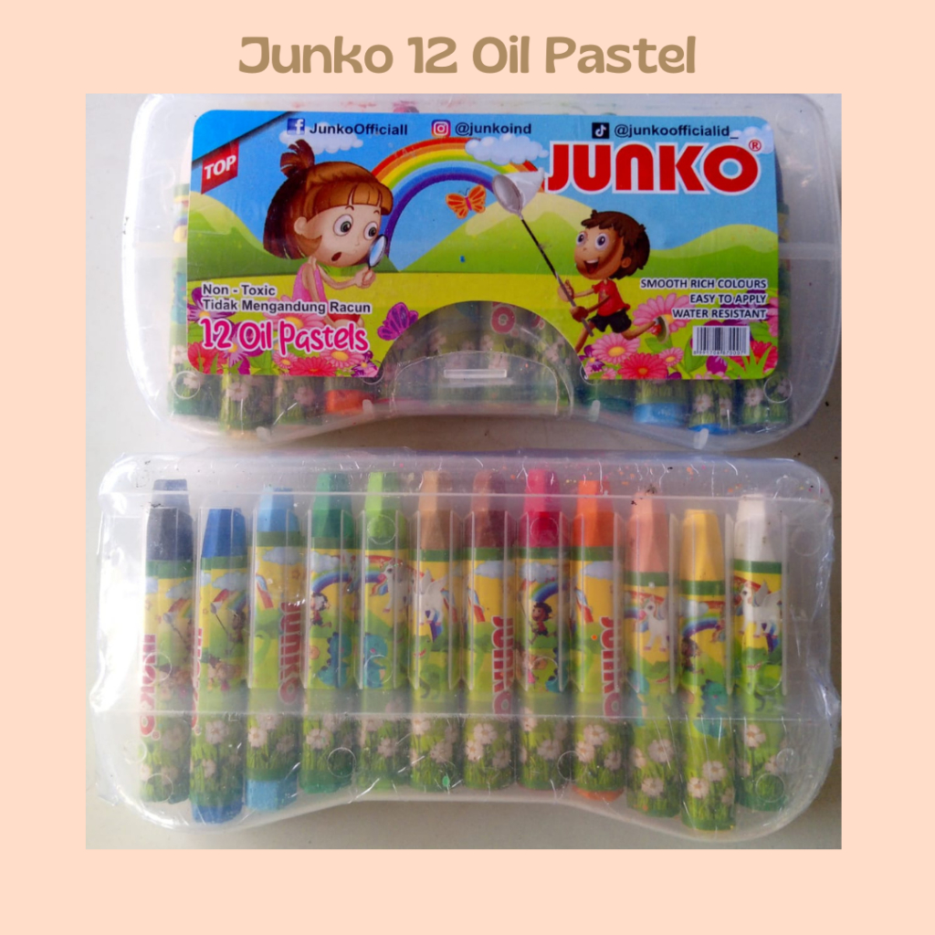 

Junko 12 Oil Pastel / Crayon Warna