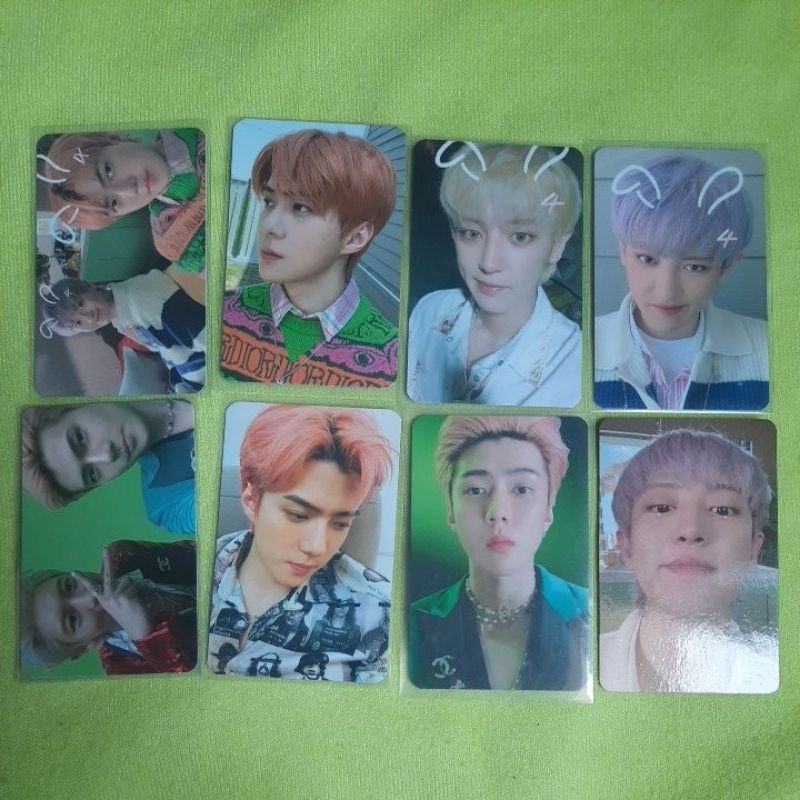 OFFICIAL PHOTOCARD PC EXO SC SECHAN SEHUN CHANYEOL 1 BILLION VIEWS 1 BV KIHNO UNGU PINK OREN ORANGE