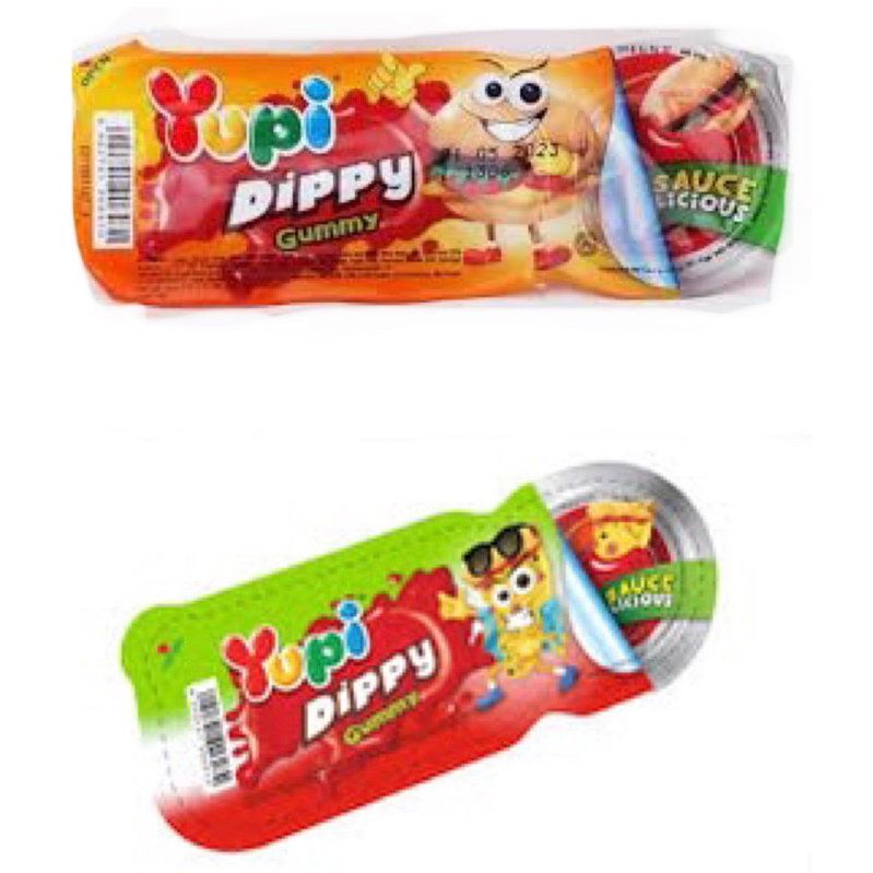 YUPI DIPPY Gummy Fries with Sauce/Snack Thailand/Yupi Cocol