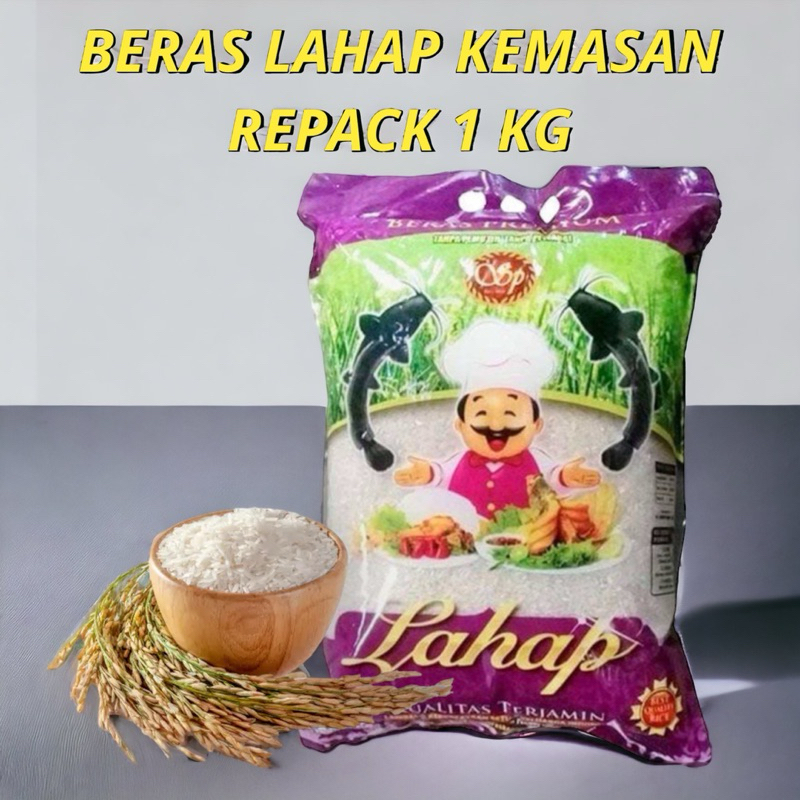 

BERAS LAHAP PREMIUM PULEN REPACK 1 KG