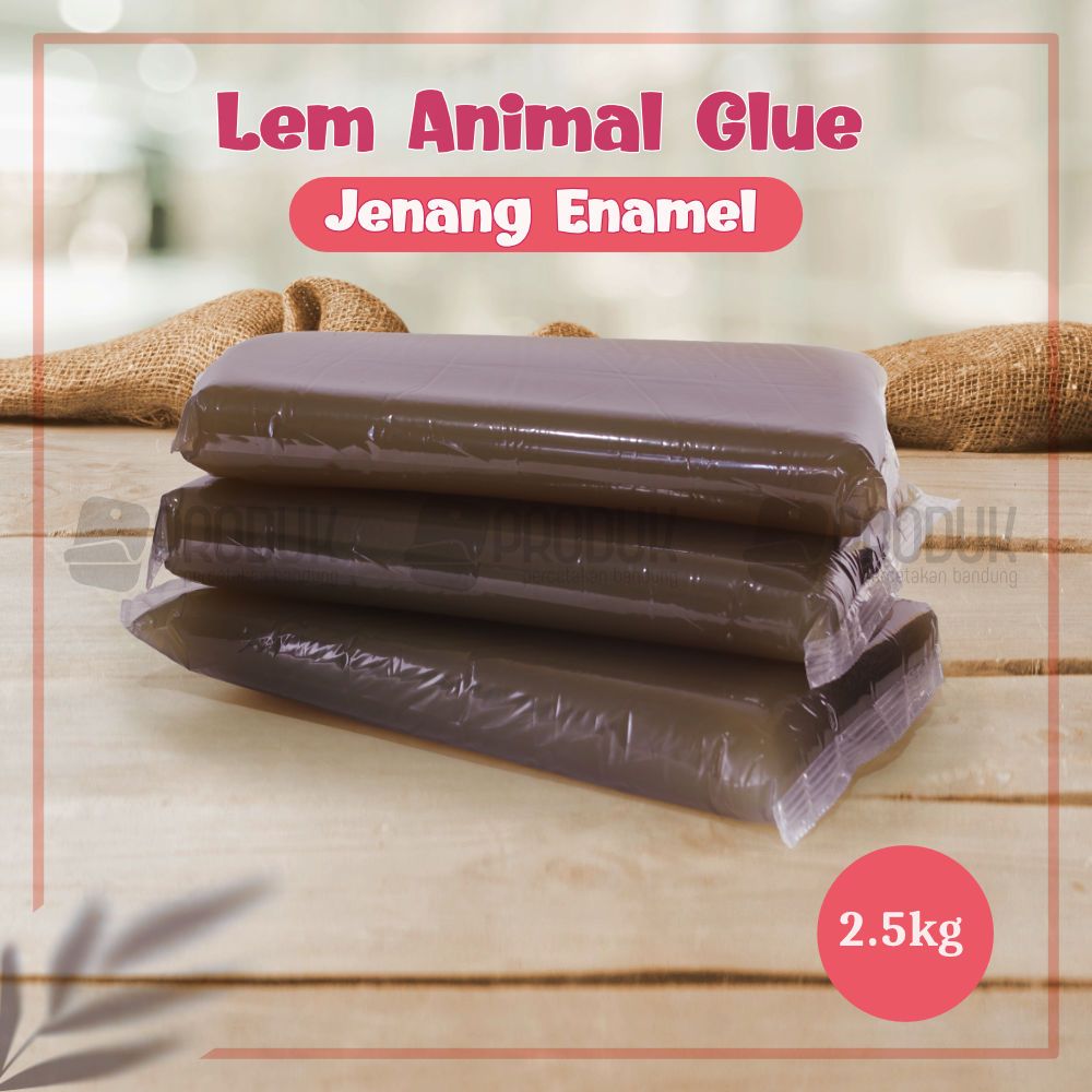 LEM ANIMAL GLUE Jenang Enamel | Jelly Panas 2.5 kg Lem Perekat