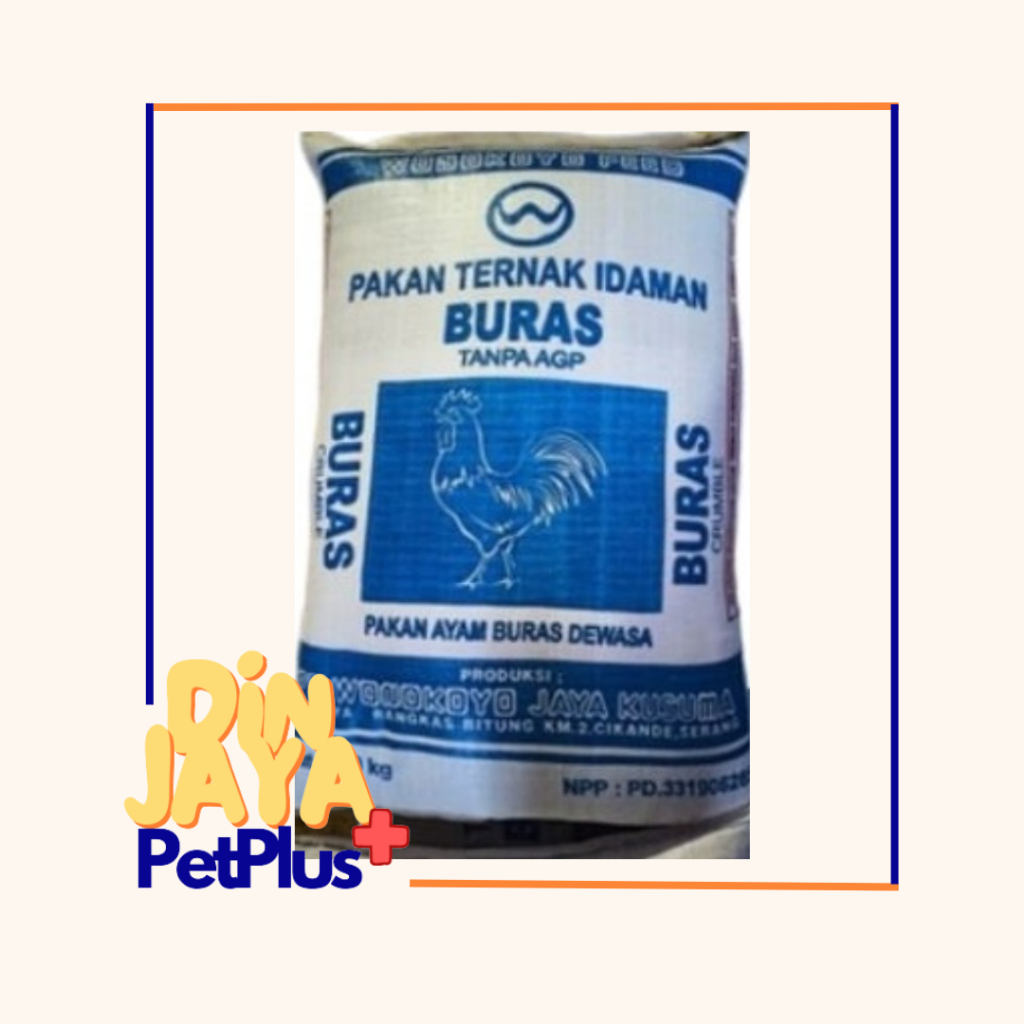 BURAS CR DAN BURAS P (50KG) - PAKAN AYAM