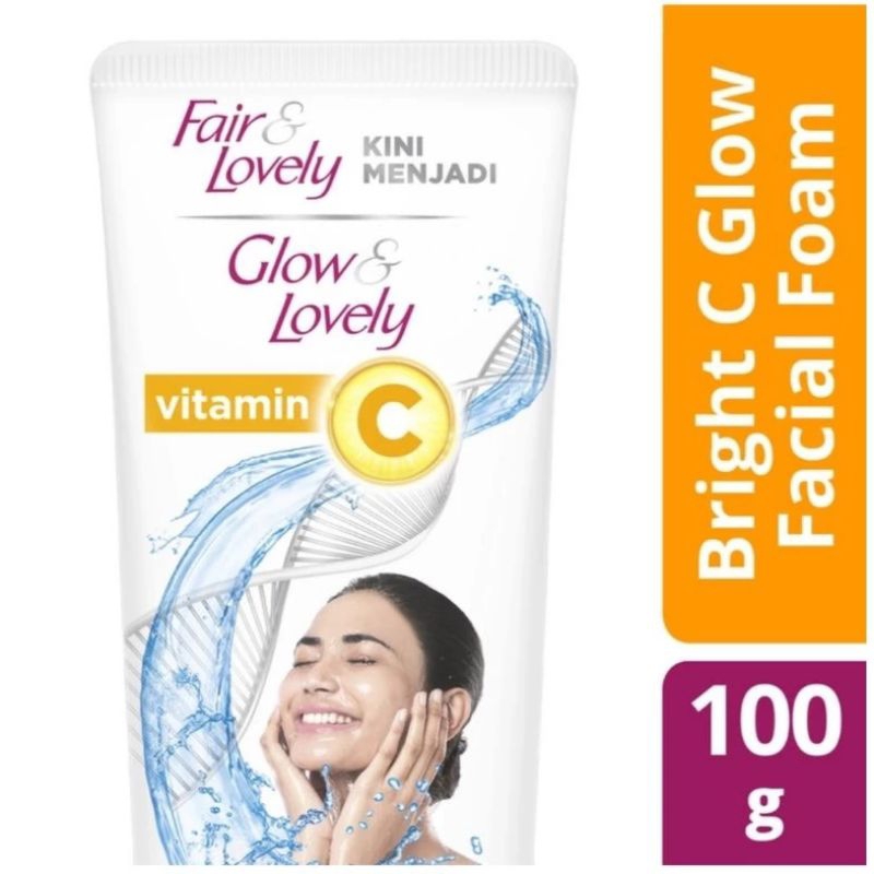 READY Fair & Lovely  Glow & Lovely Vitamin C Facial Wash 100 ml