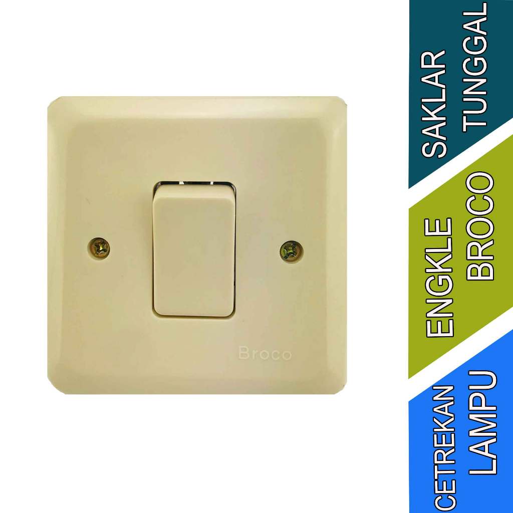 Cetrekan Lampu - Engkel Broco - Saklar Lampu Tunggal