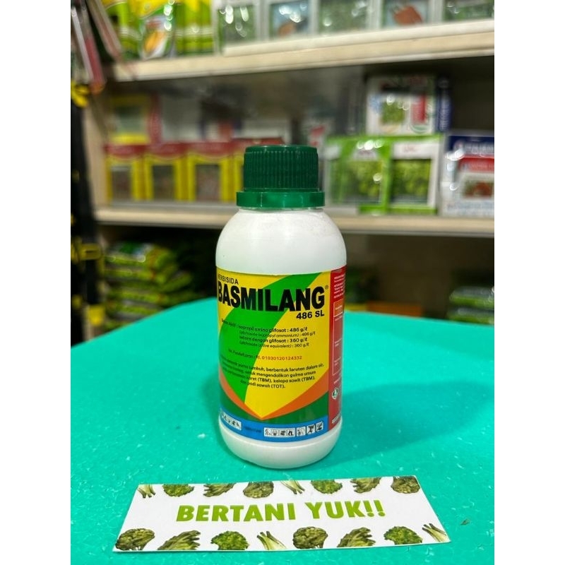 HERBISIDA BASMILANG 486SL 500 ML| RACUN RUMPUT GLIFOSAT KEMASAN ASLI