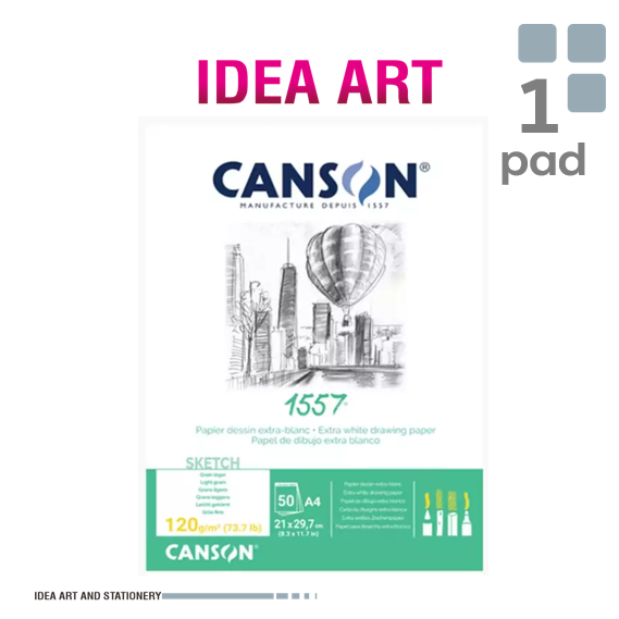 

Canson 1557 Sketch A4 50 120 Suitable for Watercolor 204127408