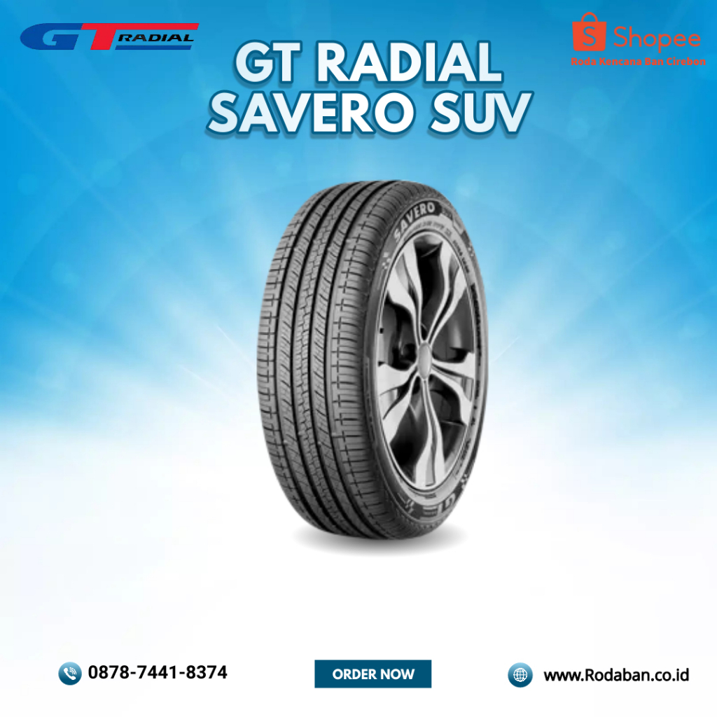 GT Radial SAVERO SUV 265/65 R17 Ban Mobil Pajero, Fortuner