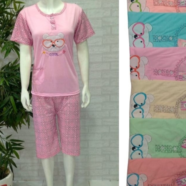 Baju Tidur Wanita_Baju Setelan Wanita_Baju Santai Sehari-hari