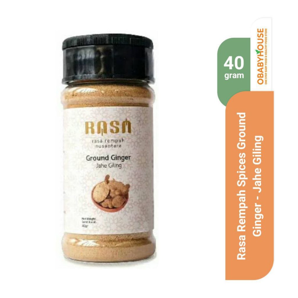 

Rasa Rempah Spices Ground Ginger / Jahe Giling 40 gr By Rasa Rempah Nusantara