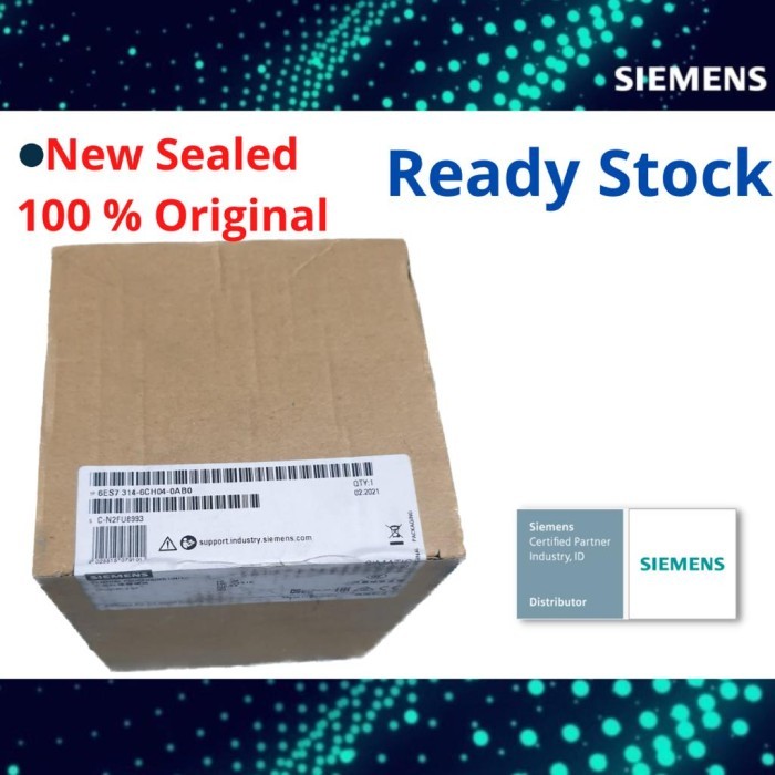 Siemens 6ES7314-6CH04-0AB0 SIMATIC S7-300, CPU 314C-2 DP Compact CPU
