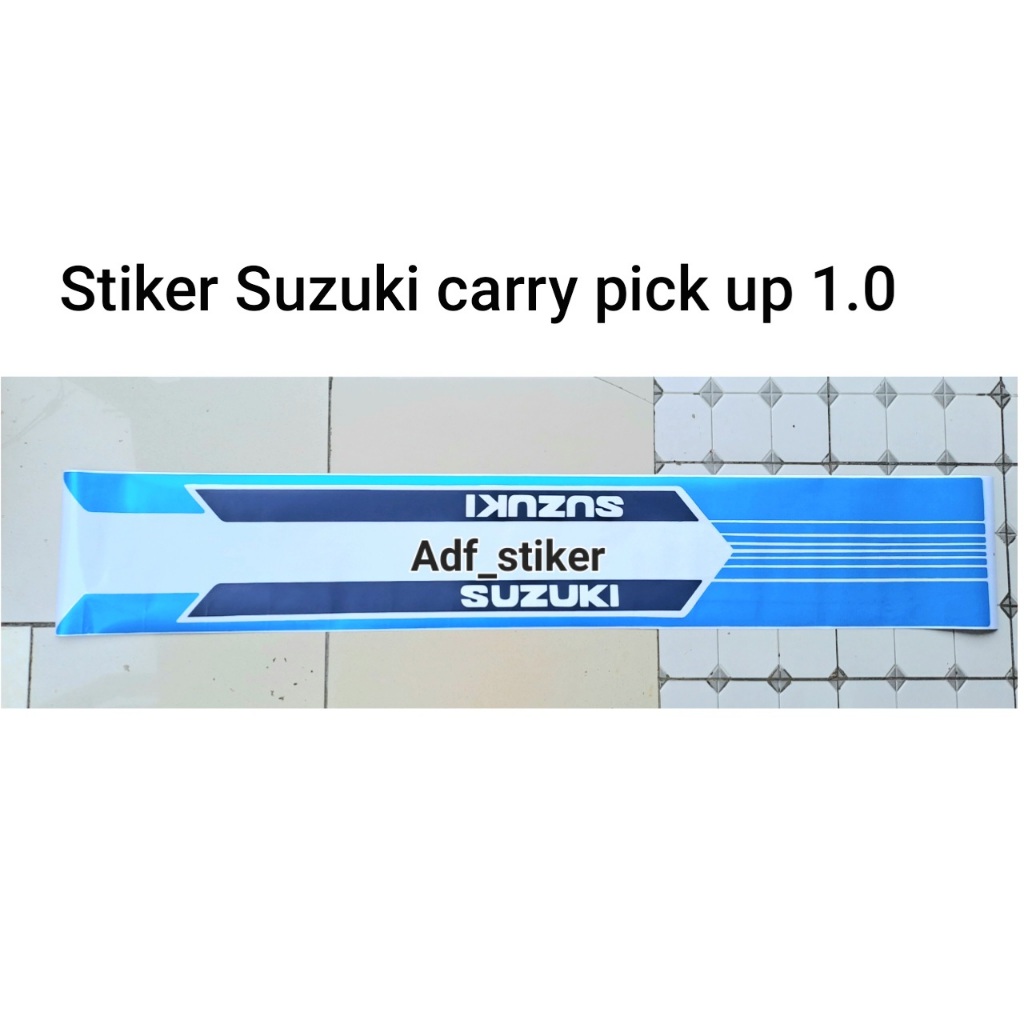 stiker list body carry bak suzuki carry pick up 1.0 / sticker suzuki carry 1.0 pick up