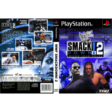 CD PLAYSTATION PS1 WWF SMACKDOWN 2