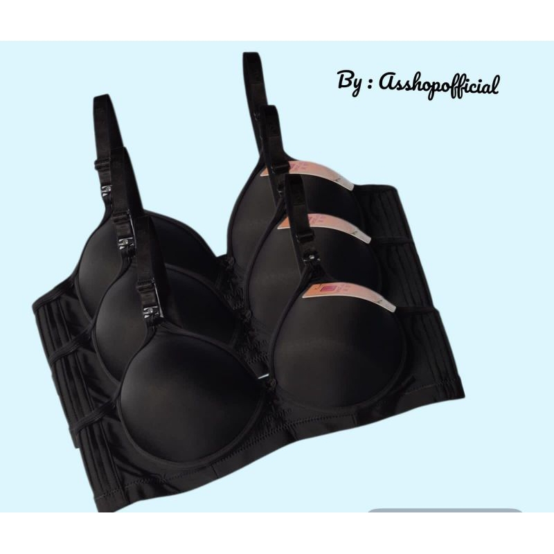Bra Lingcao B5 kait 3 Tanpa Kawat