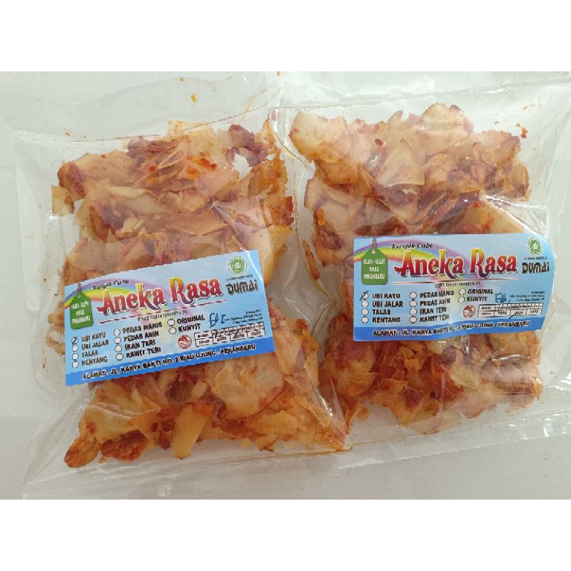 

Keripik Ubi Singkong Rasa Udang Rebon