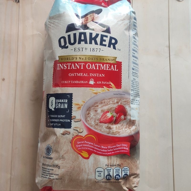 

Quaker Instant Oatmeal 800 gr