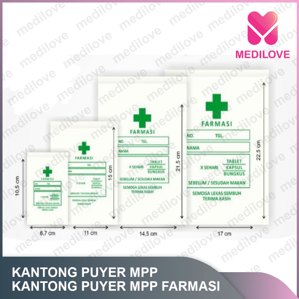KANTONG PUYER MPP FARMASI SCI / KERTAS PUYER PRESS / KANTONG OBAT MPP / KANTONG PUYER MPP / KANTONG 