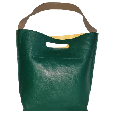 Tas Preloved wanita tote shoulder kulit asli / tas second / tas bekas / tas wanita