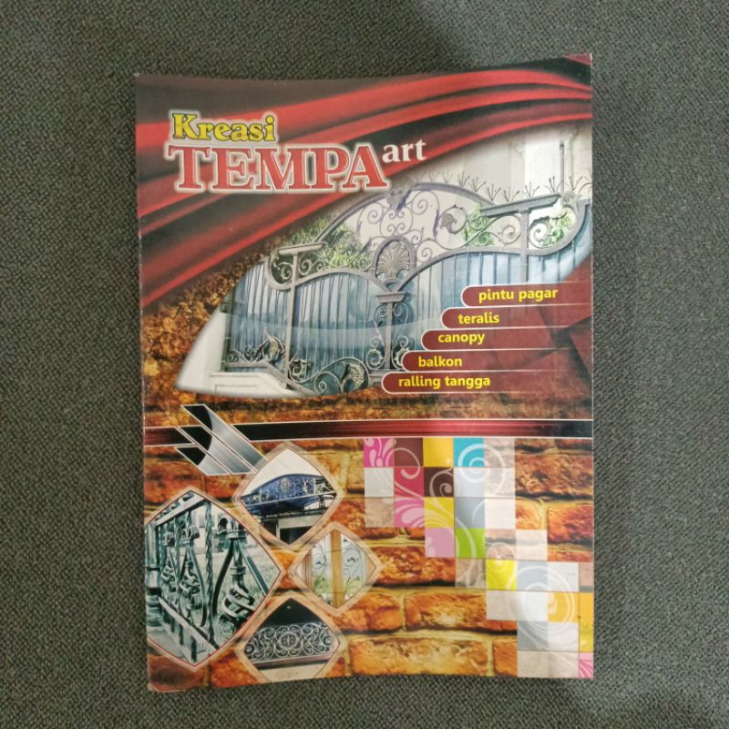 Buku Katalog Album Pagar Tralis Besi Tempa Buku besar Kreasi