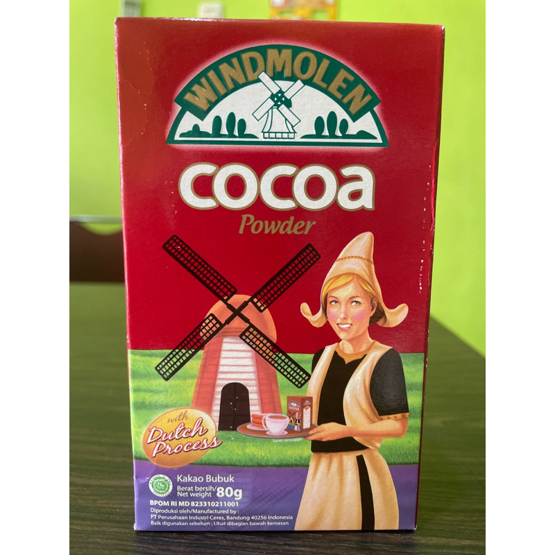 

windmolen cocoa powder | cokelat bubuk kemasan 80gram