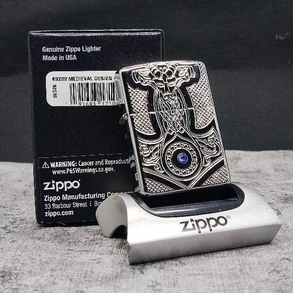 Zippo 49289 Armor Medieval Design Original